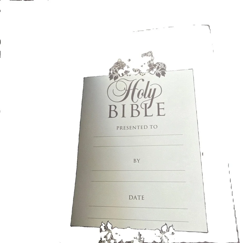 KJV Bible Giant Print 14 Point Purple Thumb Index Embossed Leather Feel